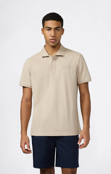 Men’s Polo with Embroidered Logo