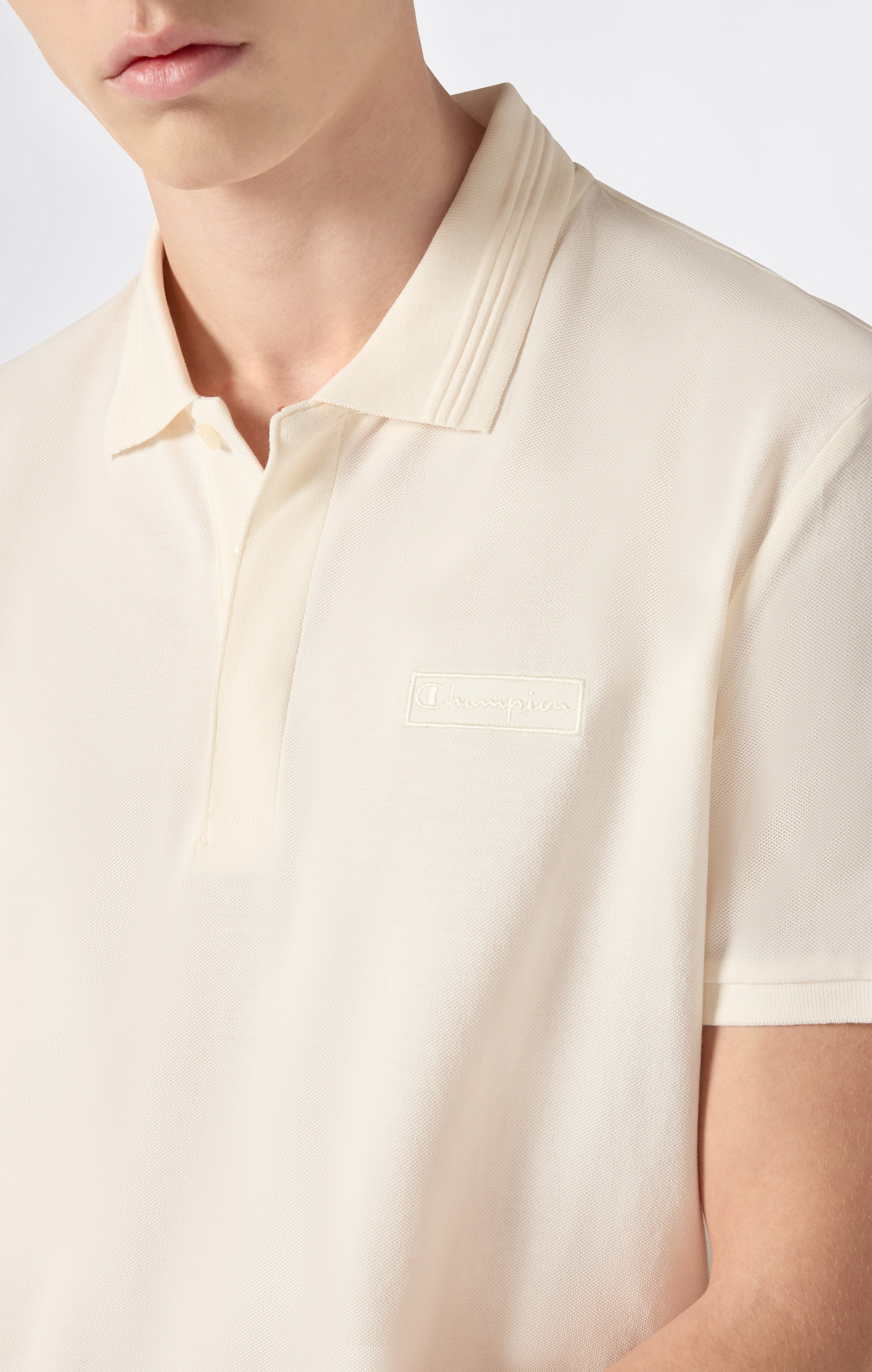 Men’s Polo with Embroidered Logo
