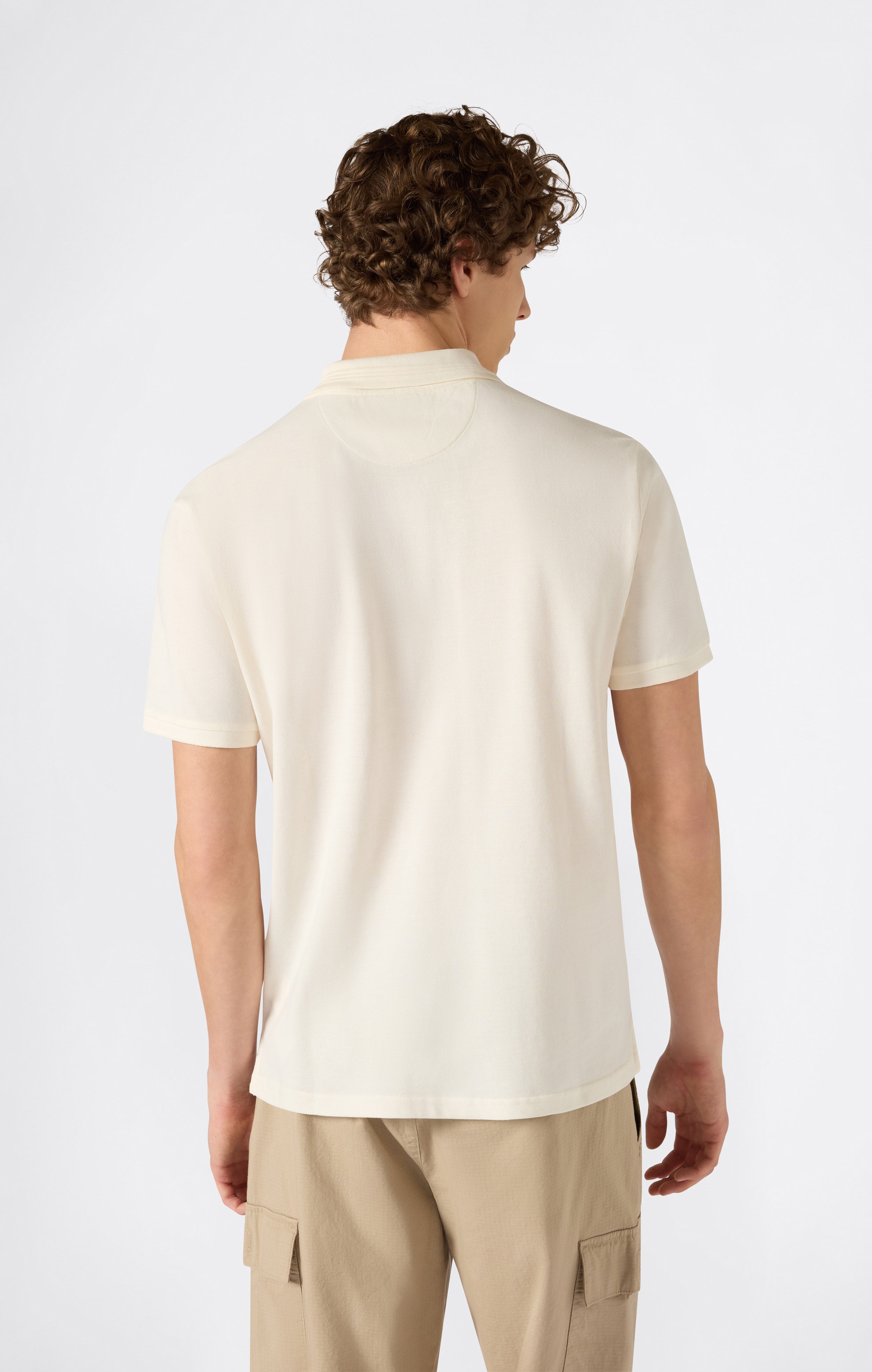 Men’s Polo with Embroidered Logo