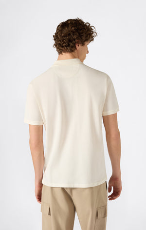 Men’s Polo with Embroidered Logo