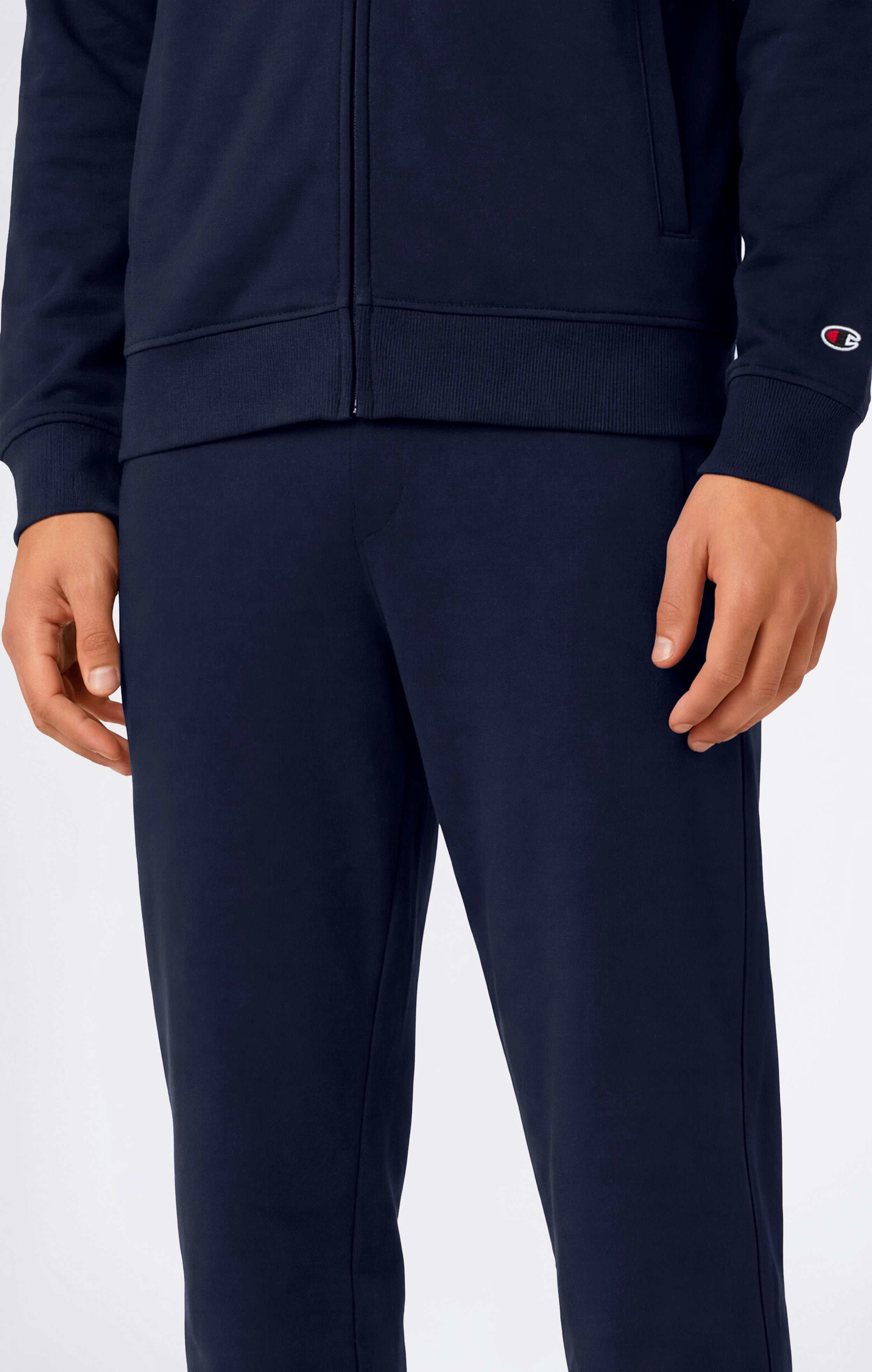 Leichter Herren-Trainingsanzug mit durchgehendem Reißverschluss