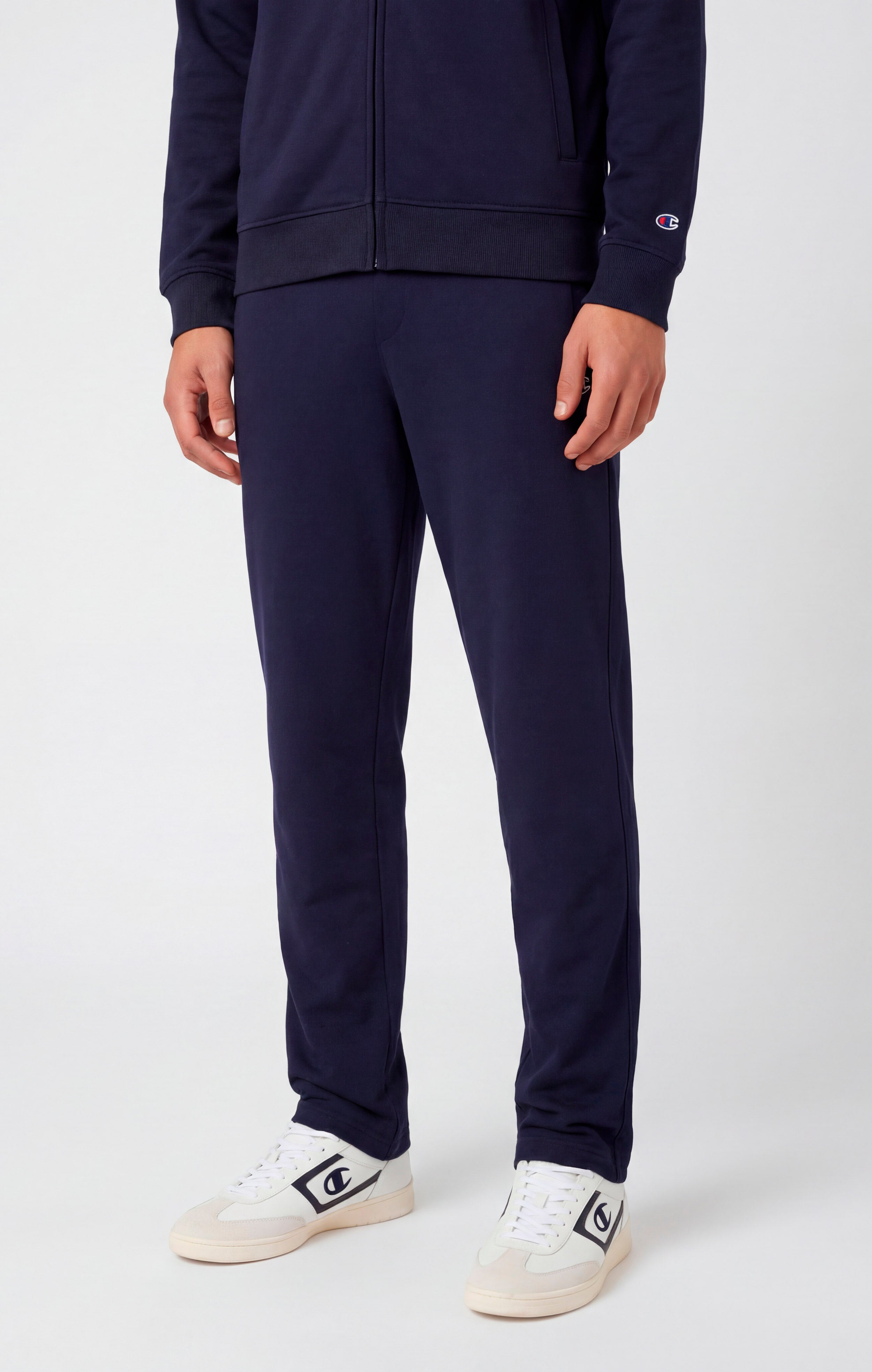 Leichter Herren-Trainingsanzug mit durchgehendem Reißverschluss