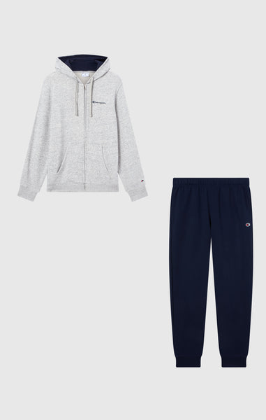 Survêtement léger pour homme avec sweat à capuche zippé intégral