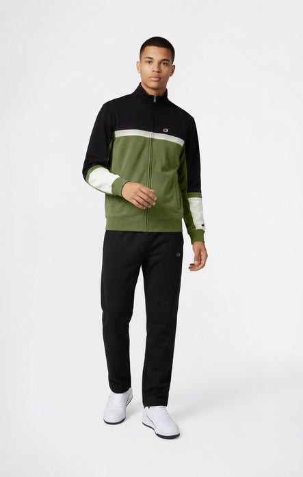 Survêtement léger Color Block à zip intégral pour homme