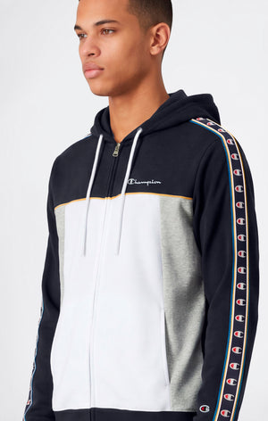 Leichter Herren-Trainingsanzug mit Kapuze und durchgehendem Reißverschluss