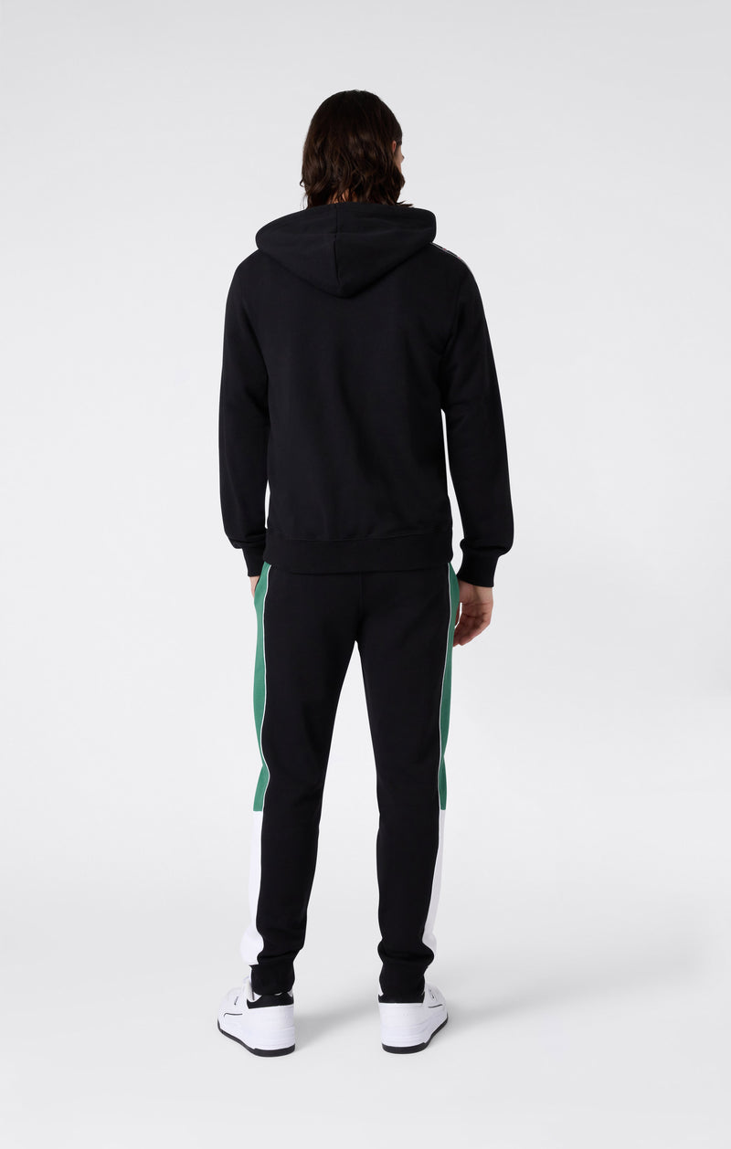 Leichter Herren-Trainingsanzug mit Kapuze und durchgehendem Reißverschluss