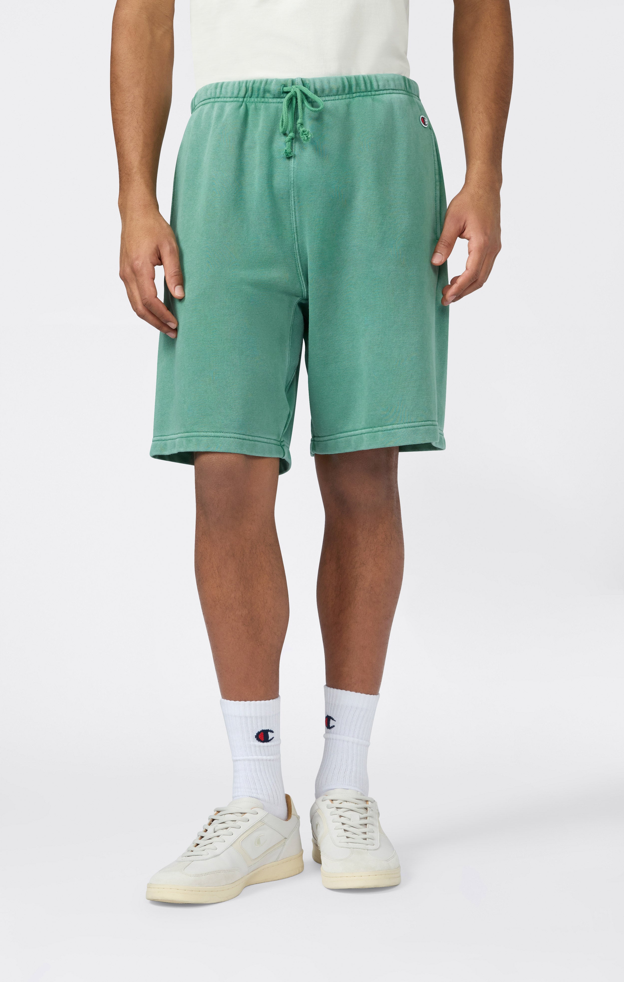 Men’s 9" Washed Effect Bermuda Shorts Icons