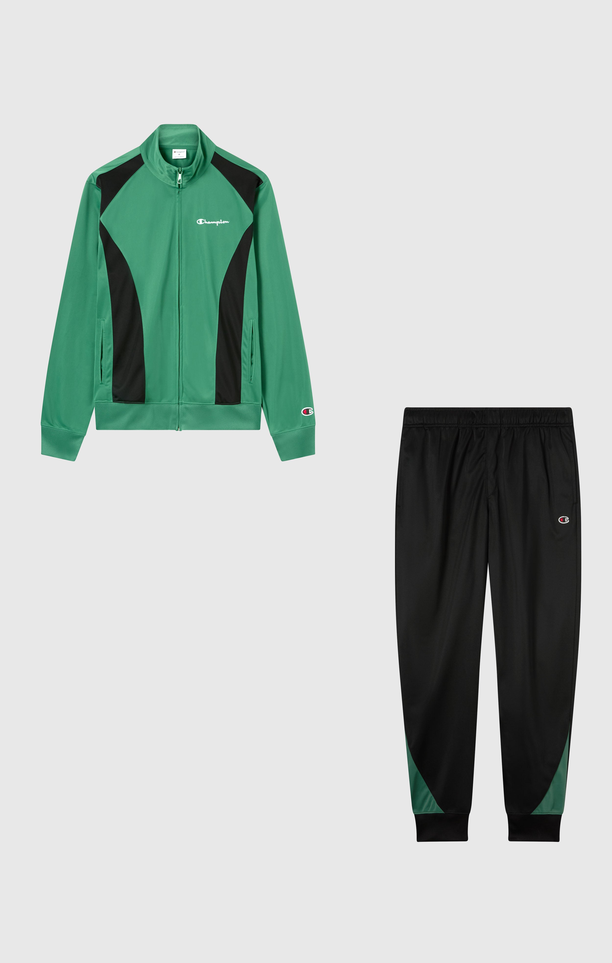 Herren Trainingsanzug mit Sweatjacke mit durchgehendem Reißverschluss und Hose