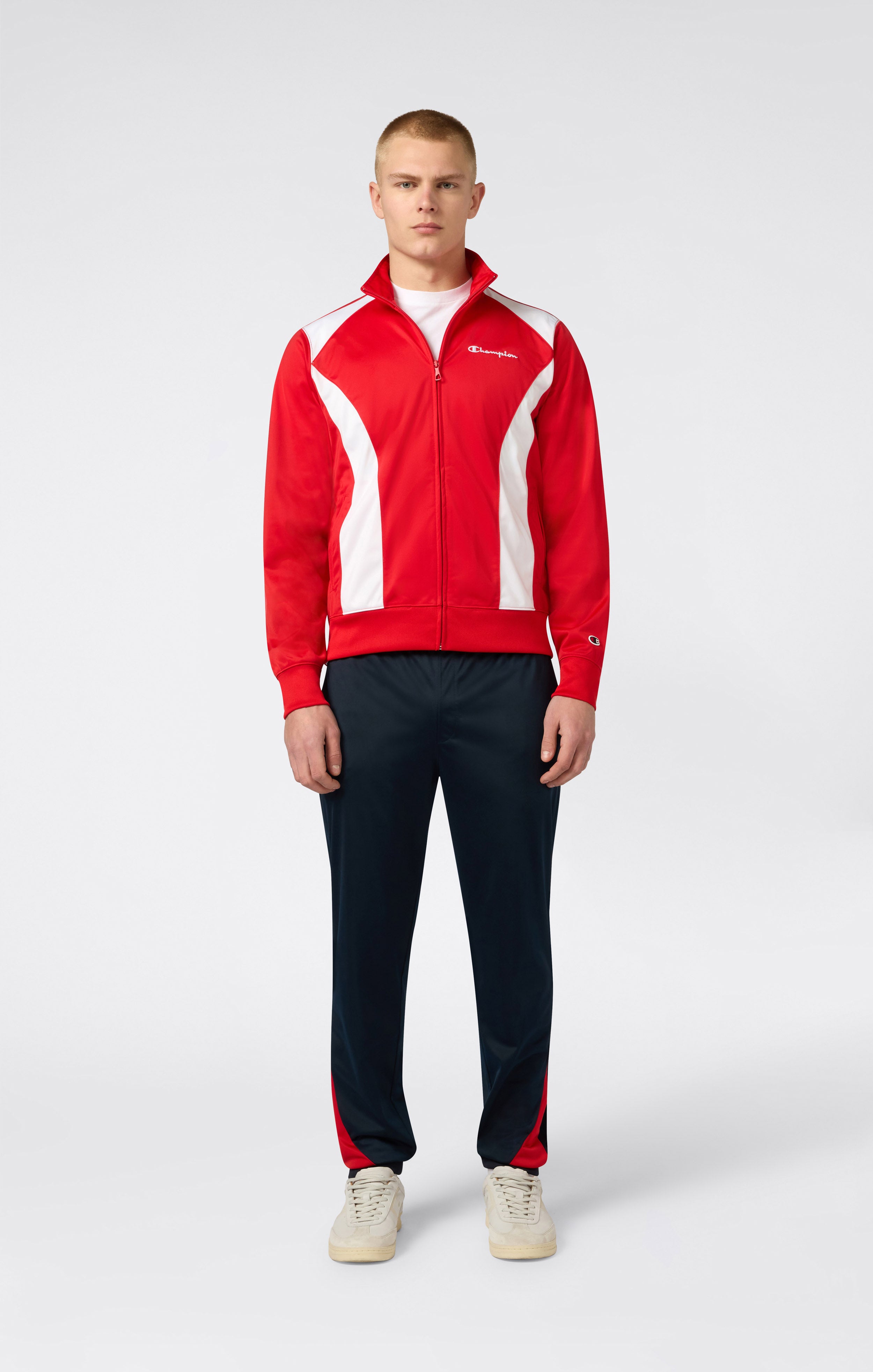 Survêtement complet avec veste zippée et pantalon pour homme