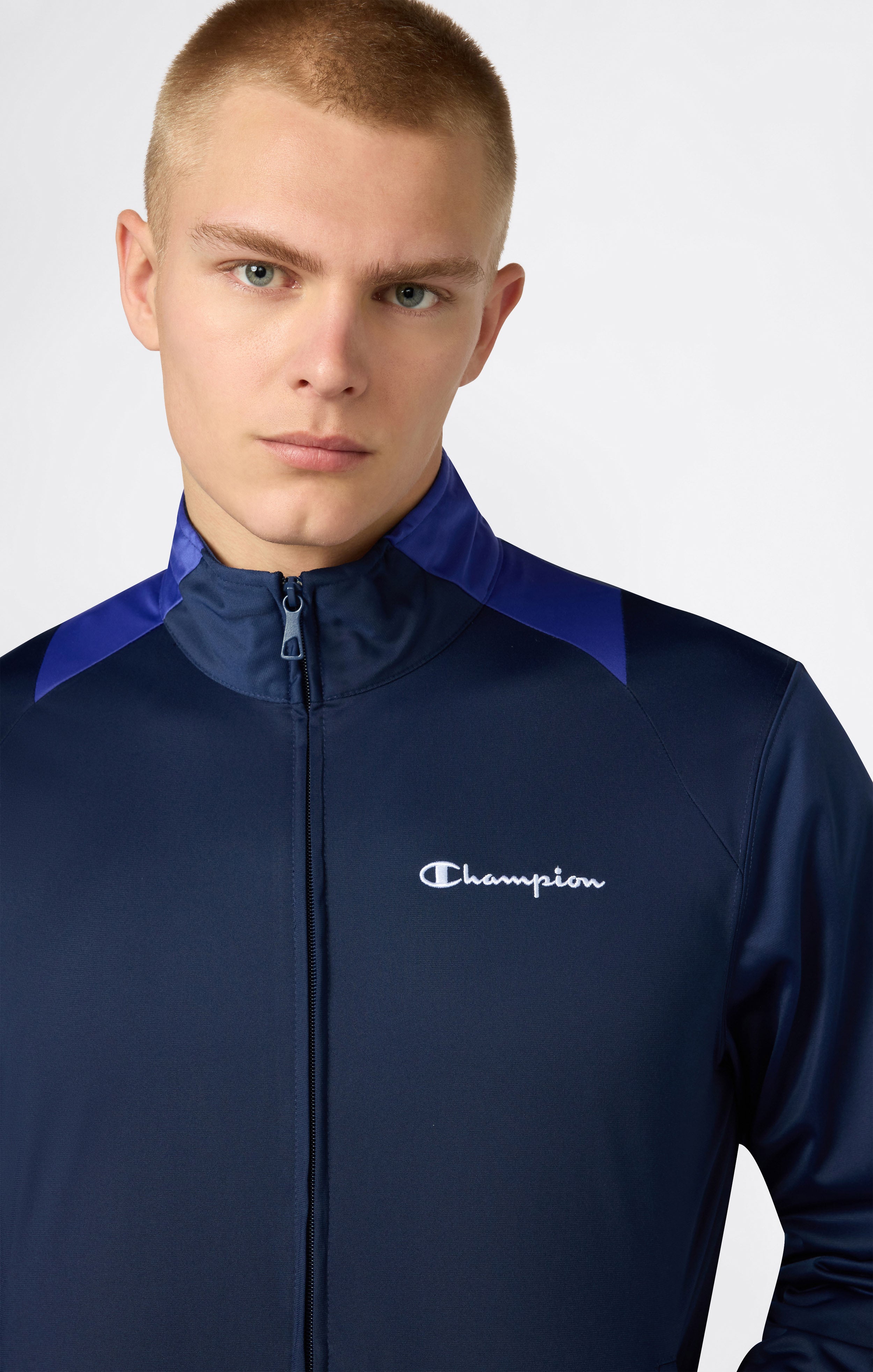 Survêtement complet avec veste zippée et pantalon pour homme