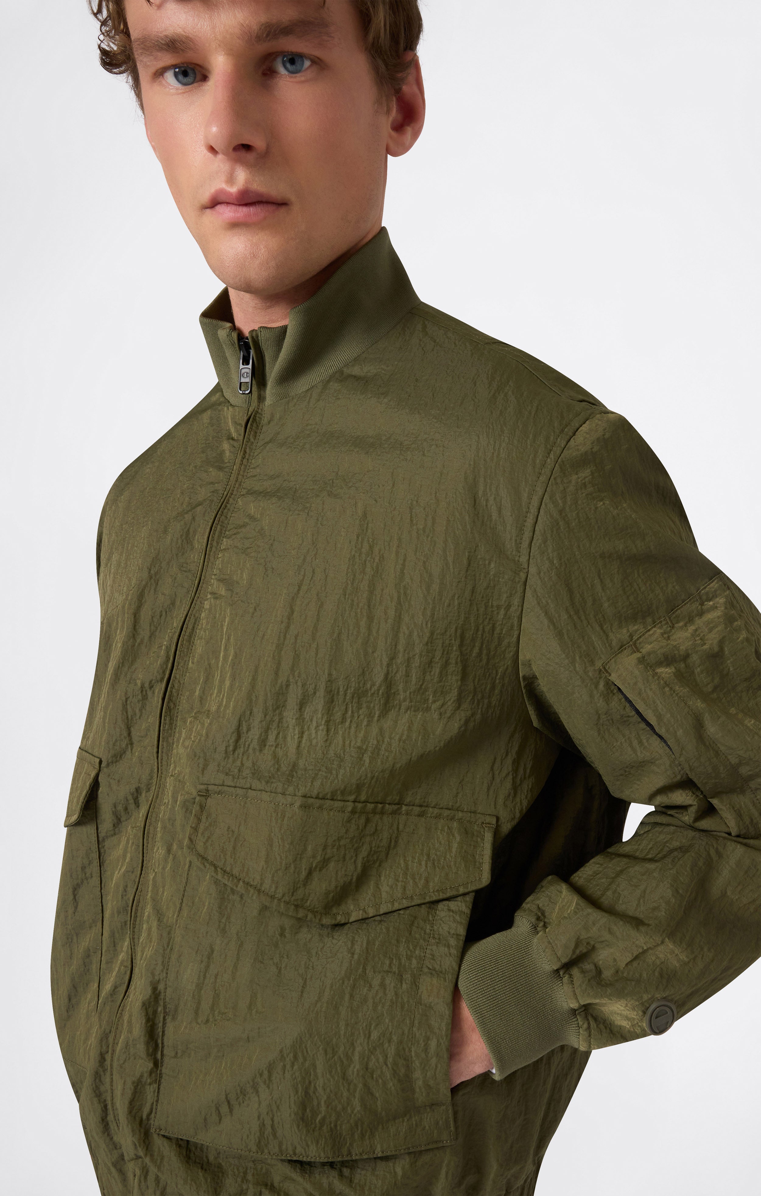 Men’s Full Zip Nylon Jacket