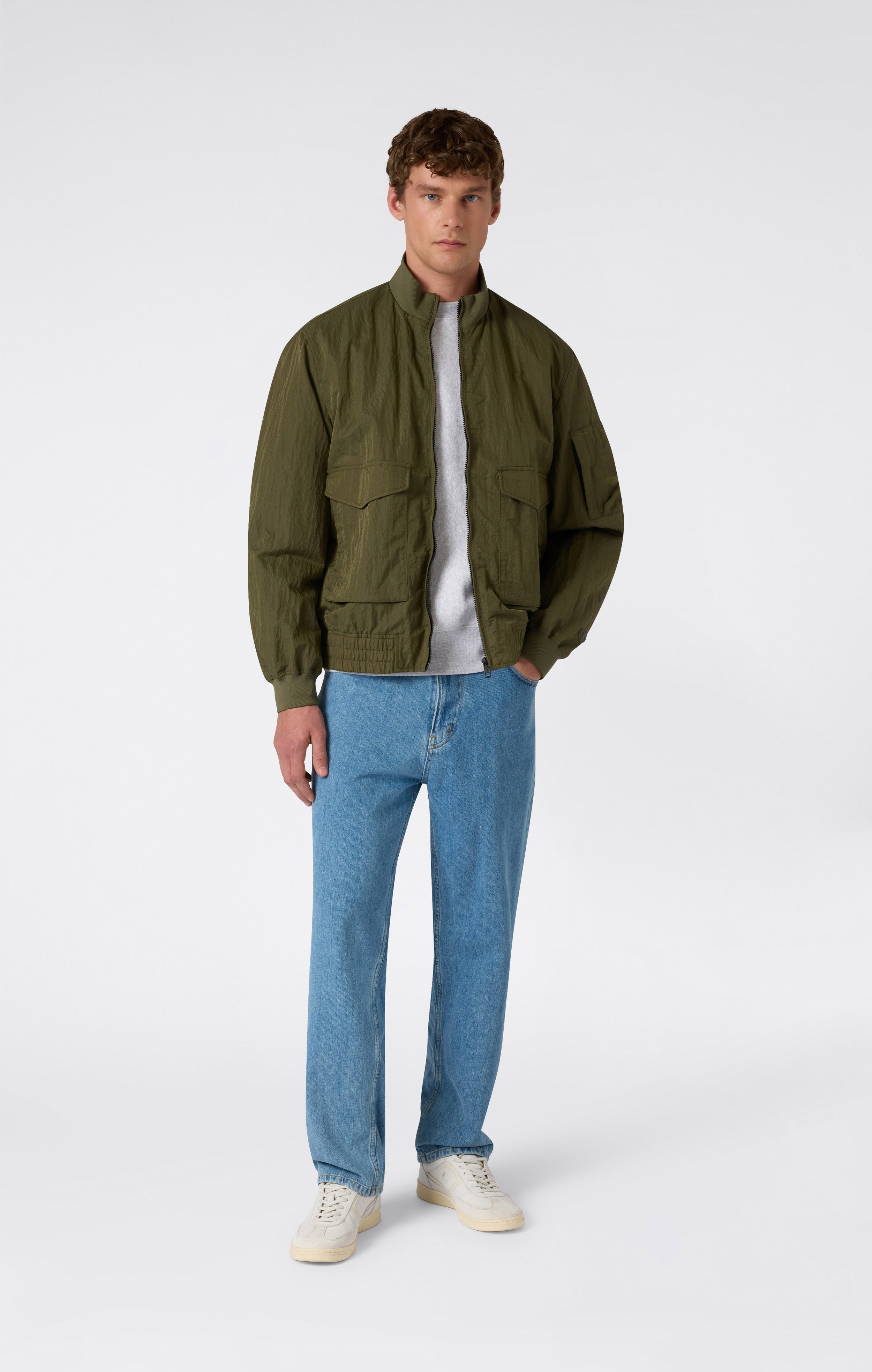 Men’s Full Zip Nylon Jacket