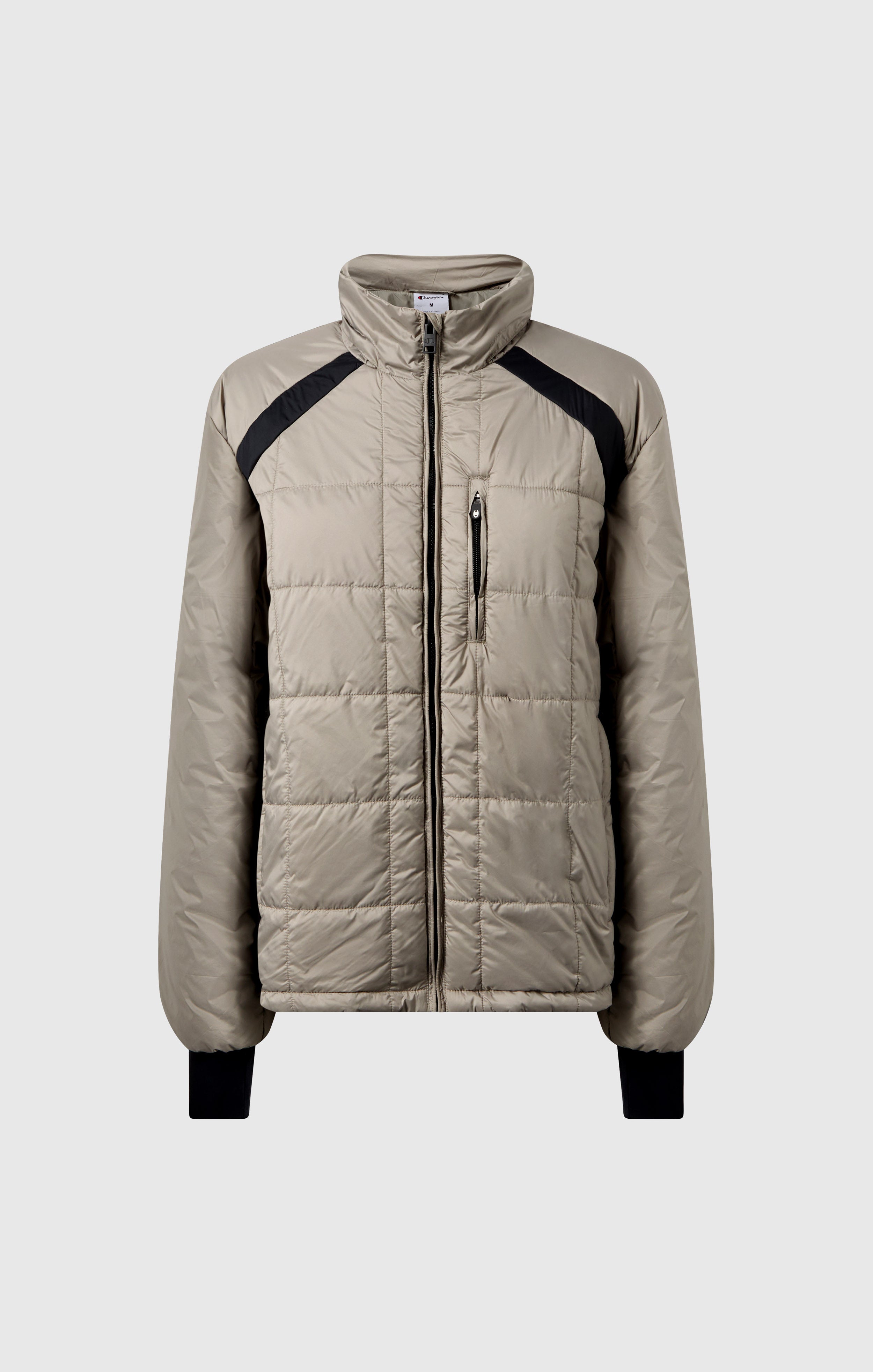 Veste Matelassée à Capuche et Zip Intégral pour Homme