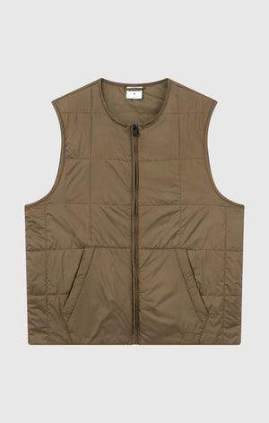 Gilet Matelassé à Zip Intégral pour Homme