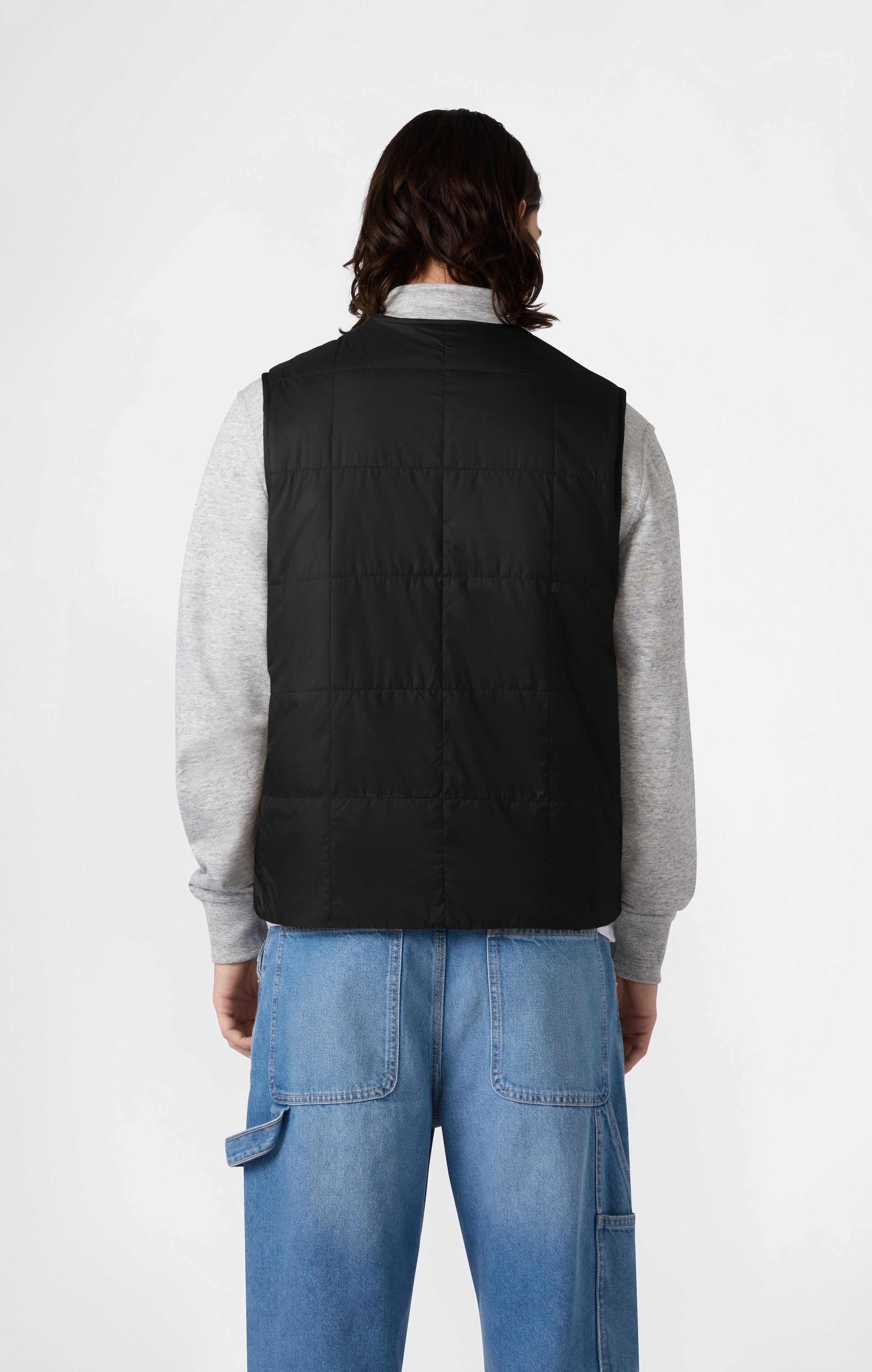 Gilet Matelassé à Zip Intégral pour Homme