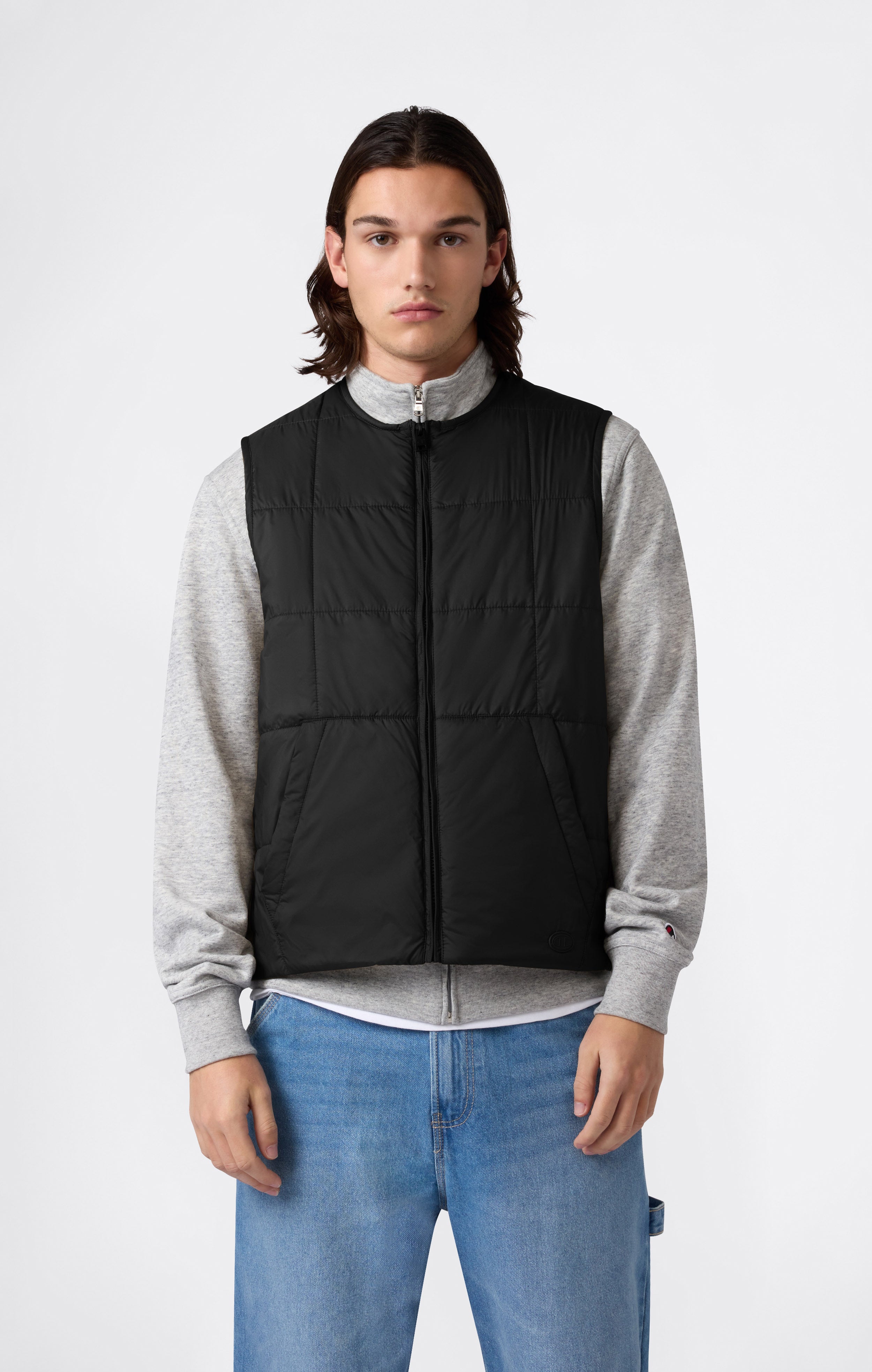 Gilet Matelassé à Zip Intégral pour Homme