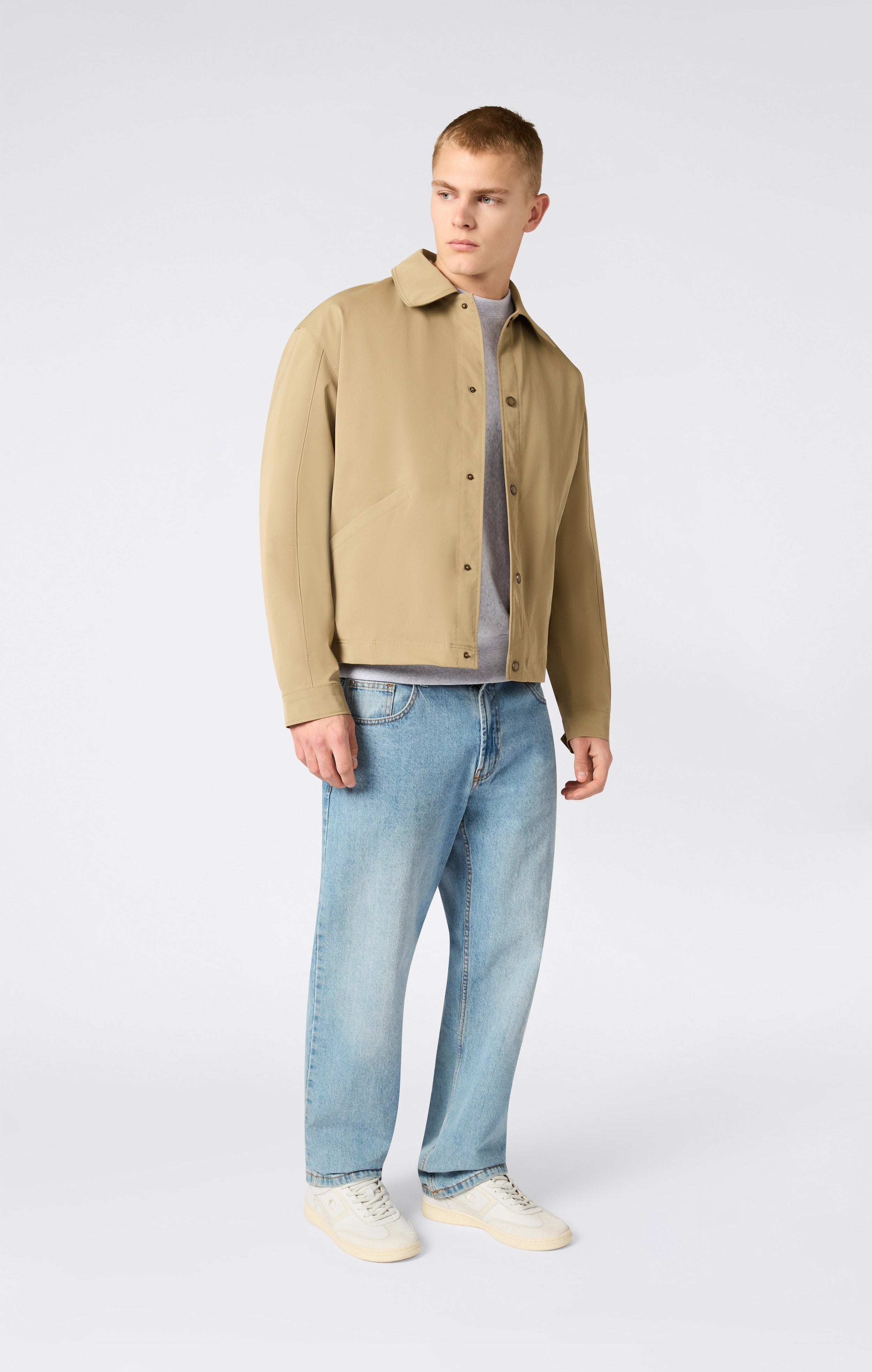 Herren-Shirtjacke