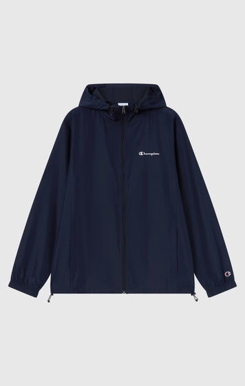 Veste Coupe-Vent Légère à Capuche et Zip Intégral pour Homme