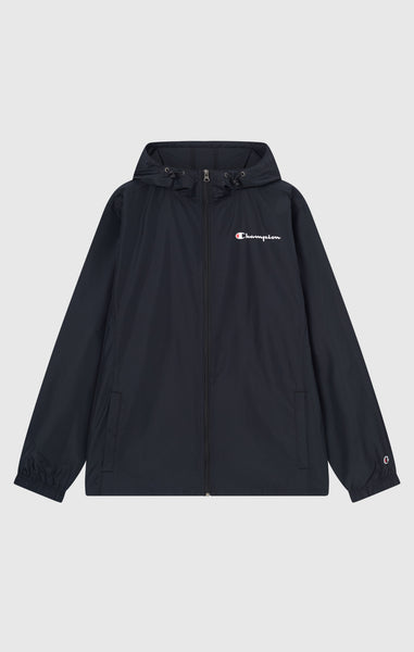 Chaqueta Cortavientos Ligera con Capucha y Cremallera Completa para Hombre