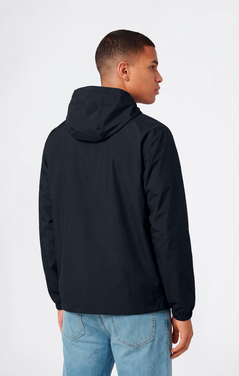 Veste Coupe-Vent Légère à Capuche et Zip Intégral pour Homme