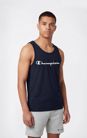 Men’s Tank Top with Maxi Printed Logo