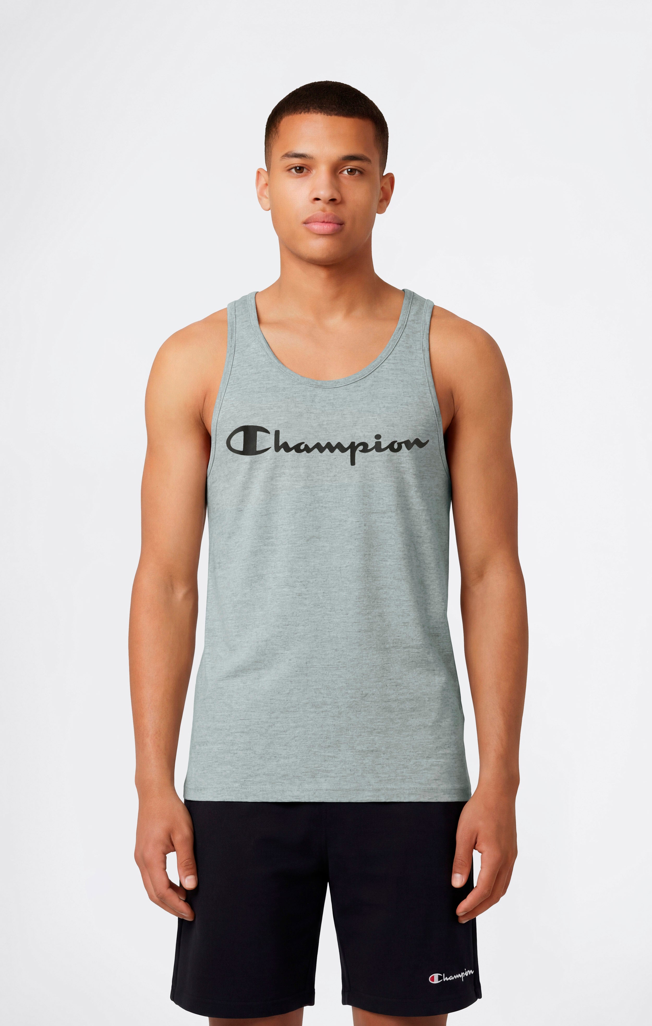 Men’s Tank Top with Maxi Printed Logo