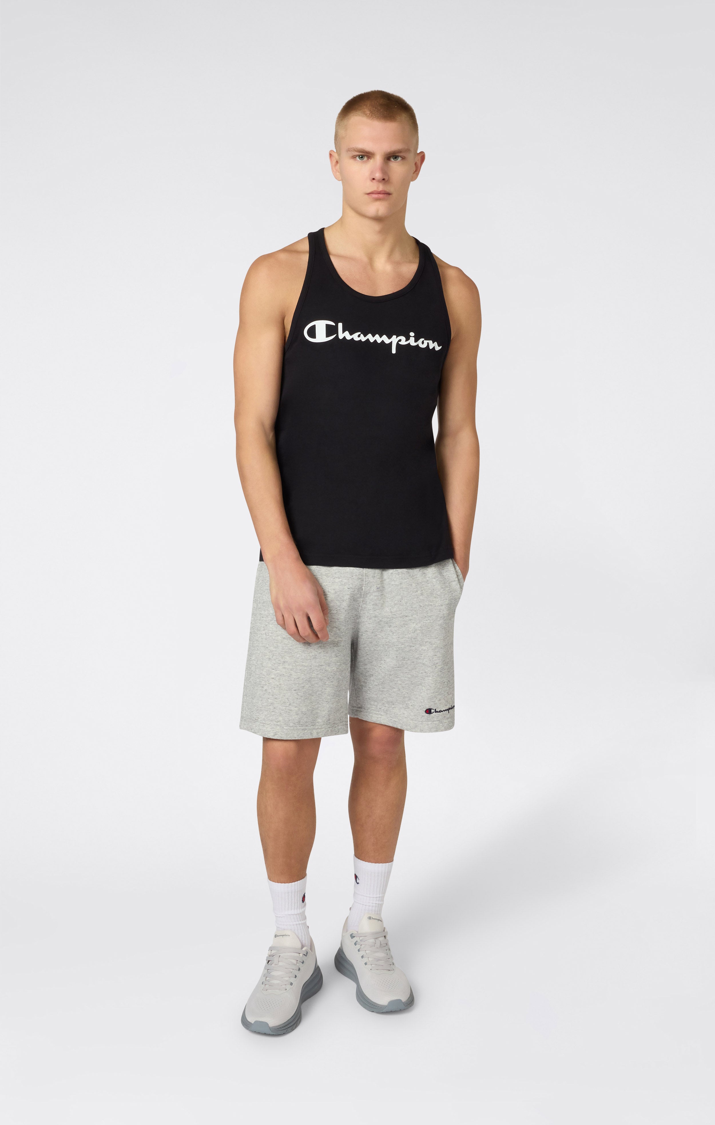 Men’s Tank Top with Maxi Printed Logo