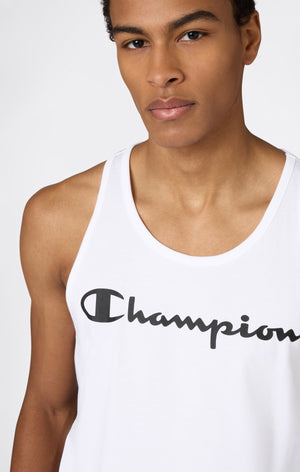 Men’s Tank Top with Maxi Printed Logo