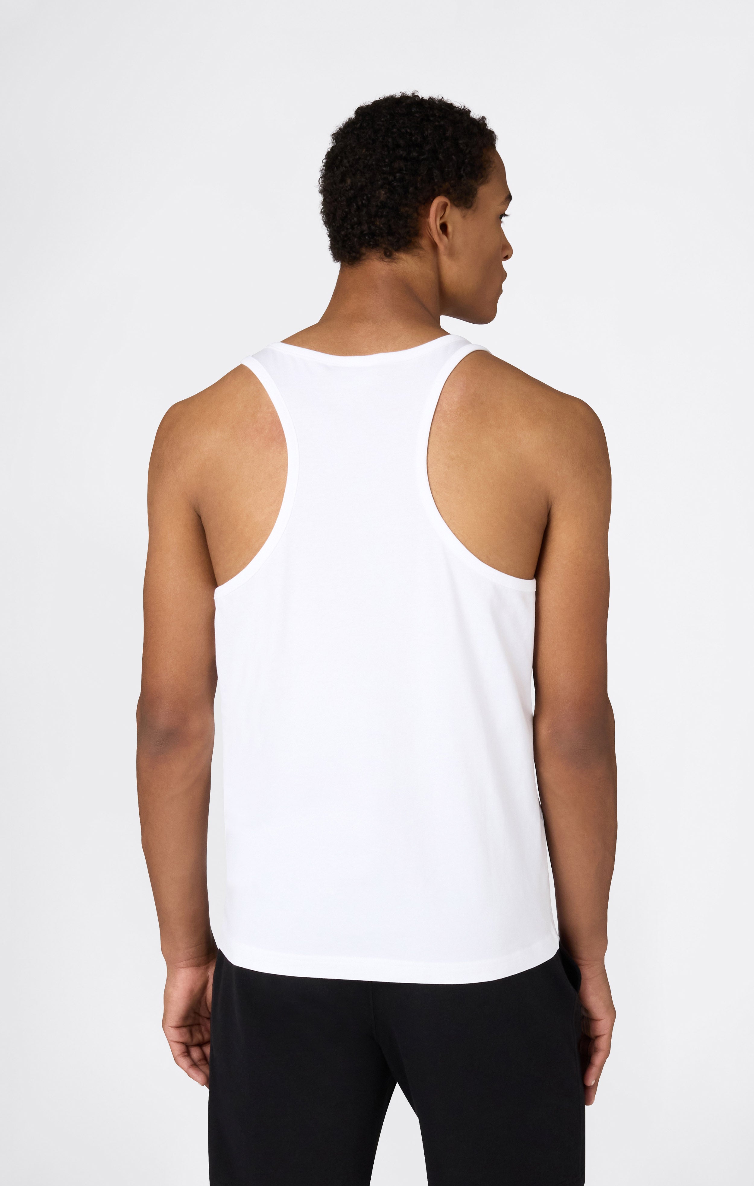 Men’s Tank Top with Maxi Printed Logo