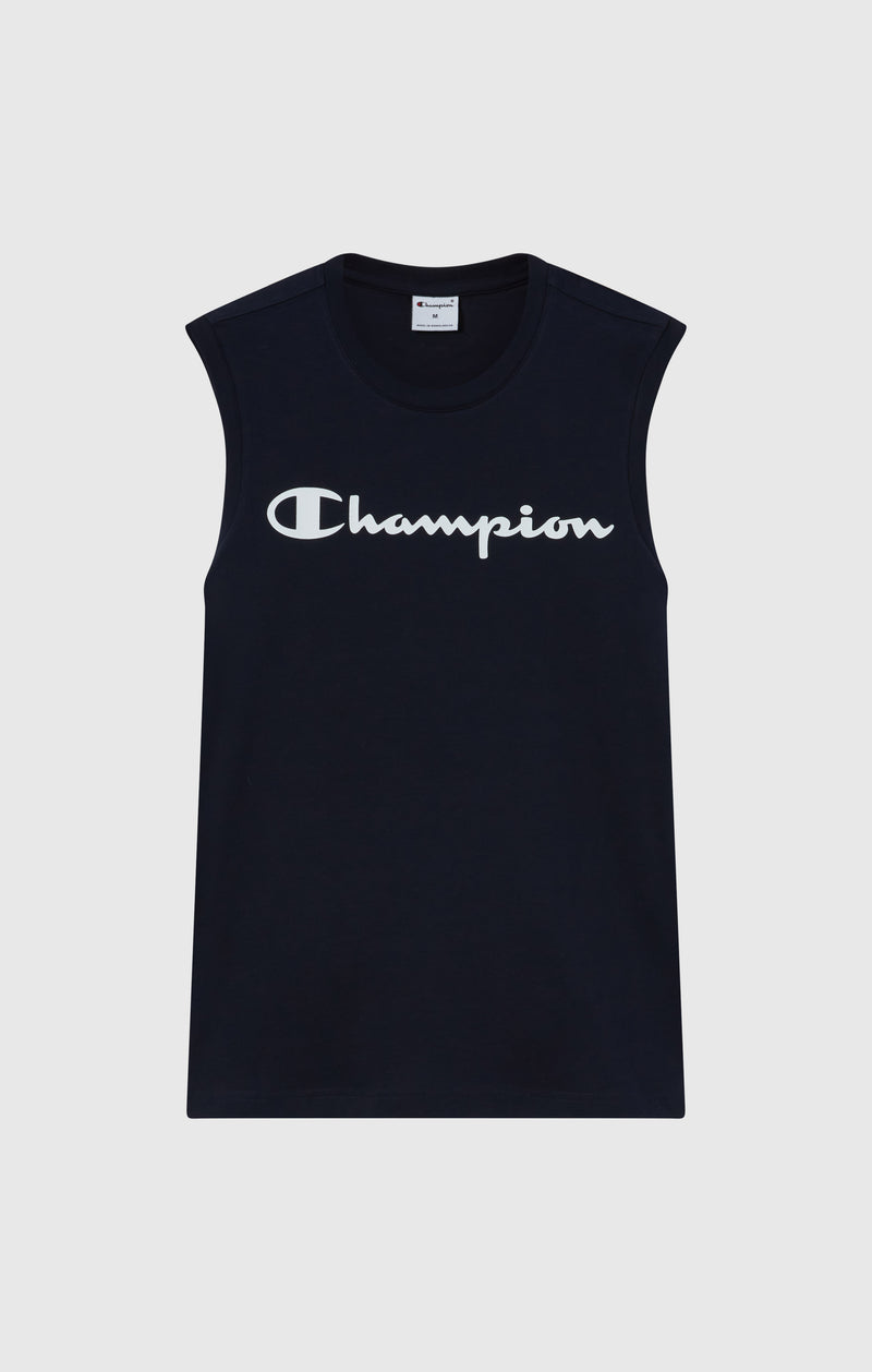 T-shirt Sans Manches avec Maxi Logo Imprimé pour Homme