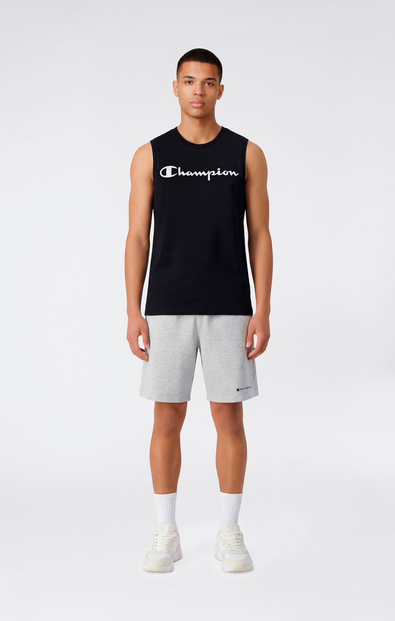 T-shirt Sans Manches avec Maxi Logo Imprimé pour Homme