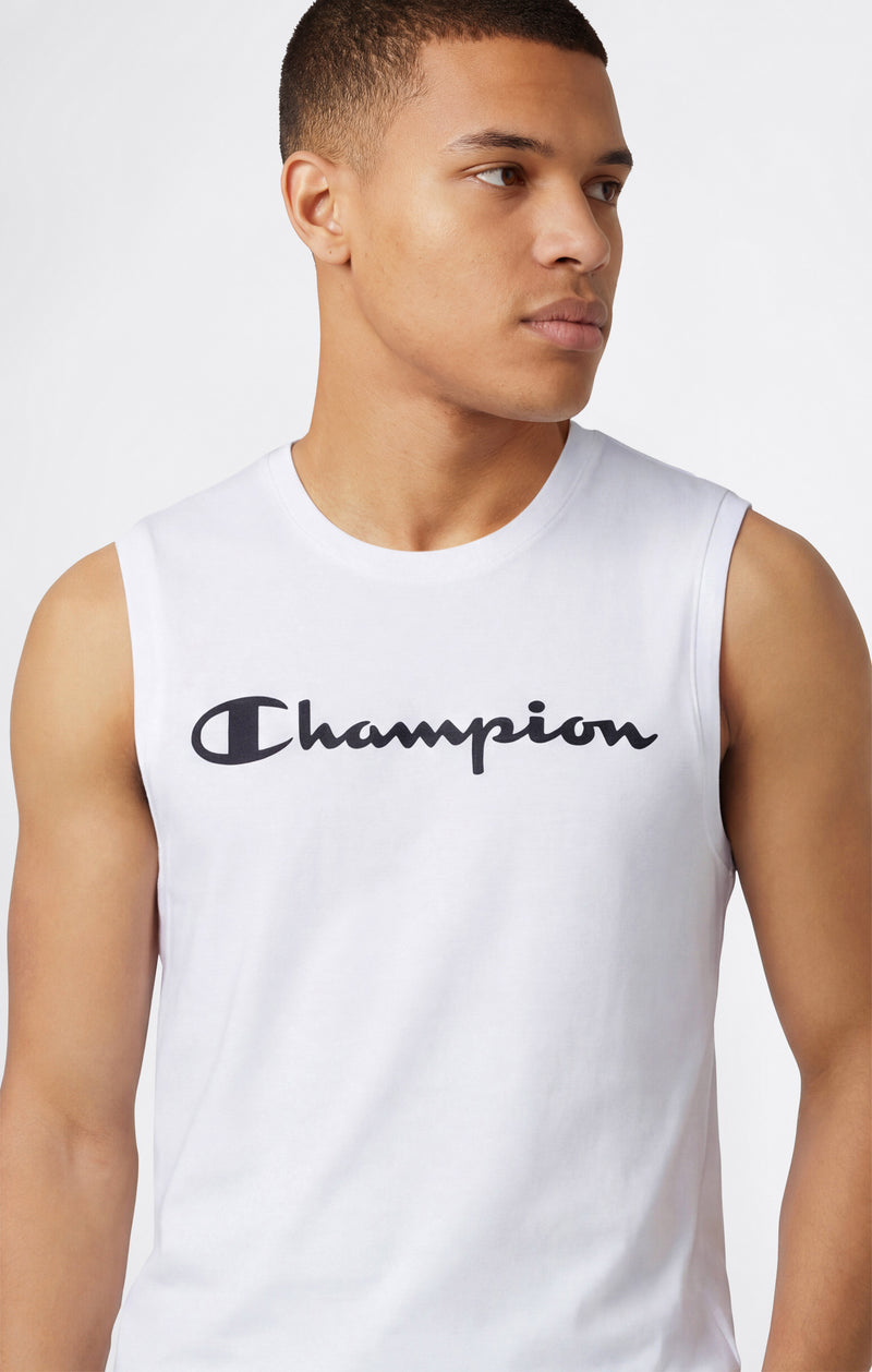 Men’s Tank Top with Maxi Printed Logo