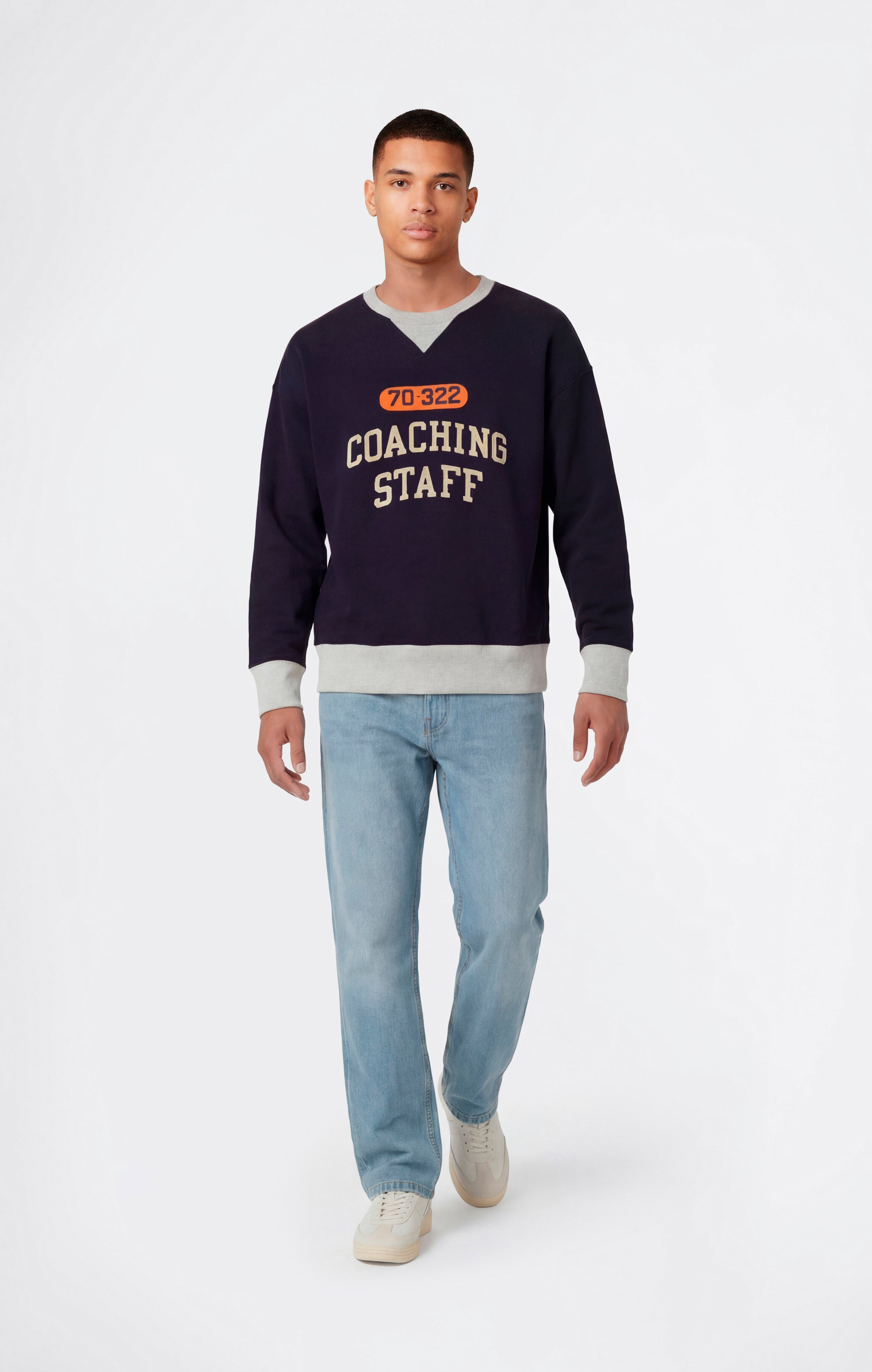 Men’s Reverse Weave Crewneck Sweatshirt Time Capsule