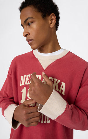 Men’s Reverse Weave Crewneck Sweatshirt Time Capsule