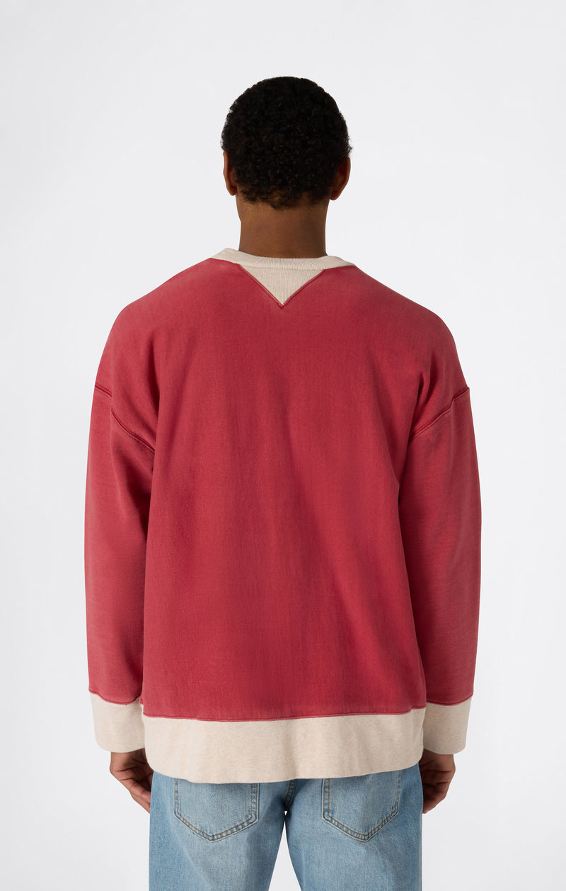 Men’s Reverse Weave Crewneck Sweatshirt Time Capsule