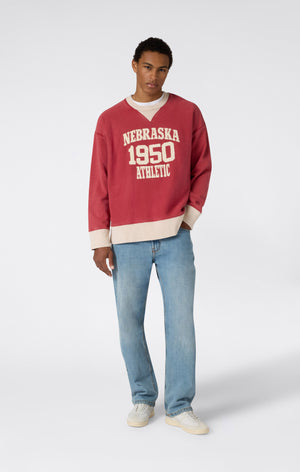 Men’s Reverse Weave Crewneck Sweatshirt Time Capsule