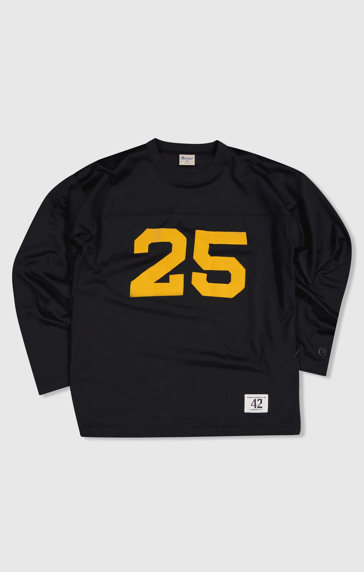 Herren Langarm-T-Shirt im Football-Stil Time Capsule