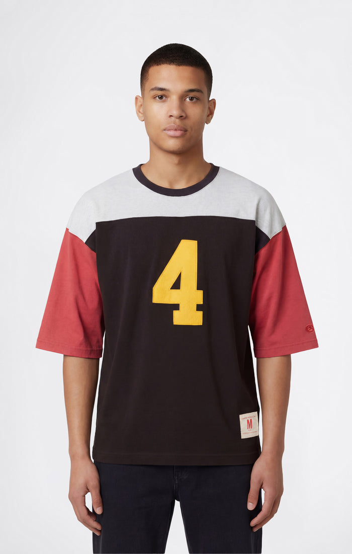 Men’s 3/4 Sleeve Football-Inspired T-Shirt Time Capsule
