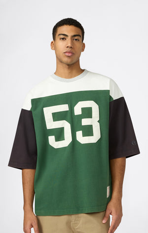 Men’s 3/4 Sleeve Football-Inspired T-Shirt Time Capsule