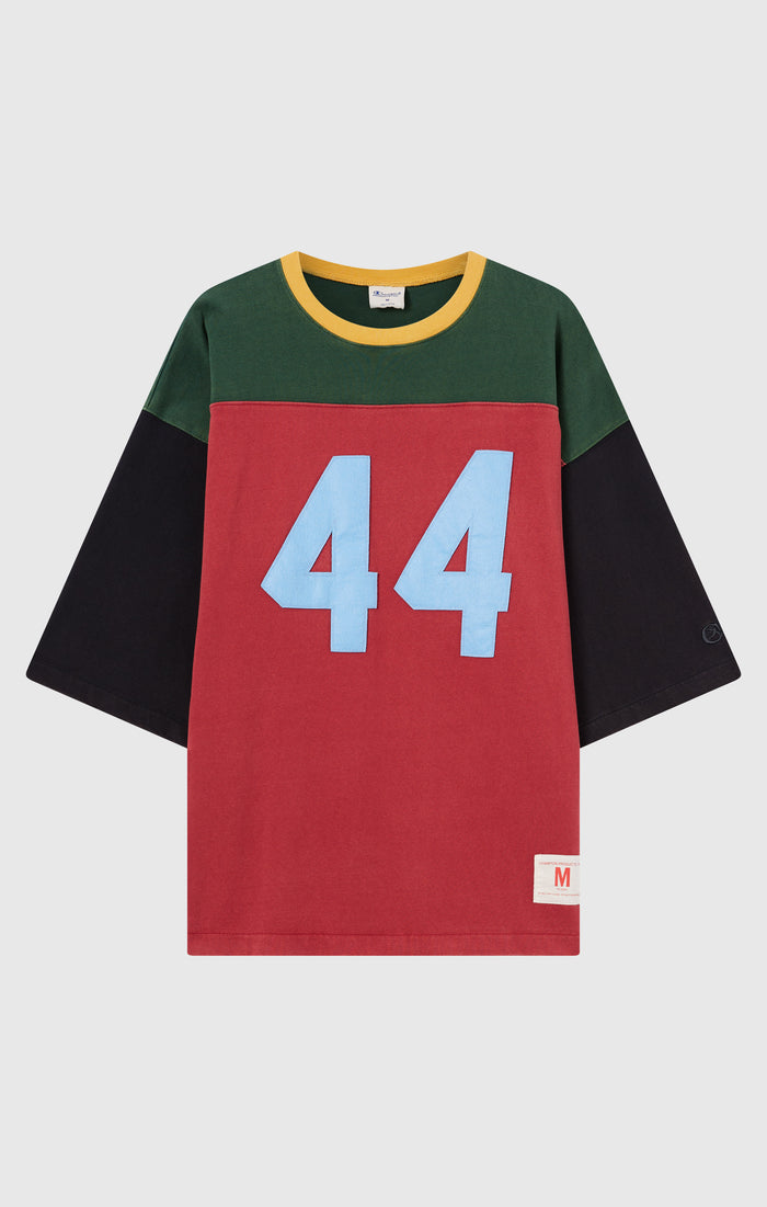 T-Shirt con Maniche a 3/4 Ispirazione Football da Uomo Time Capsule