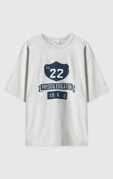 Men’s Collegiate-Inspired Crewneck T-Shirt Time Capsule