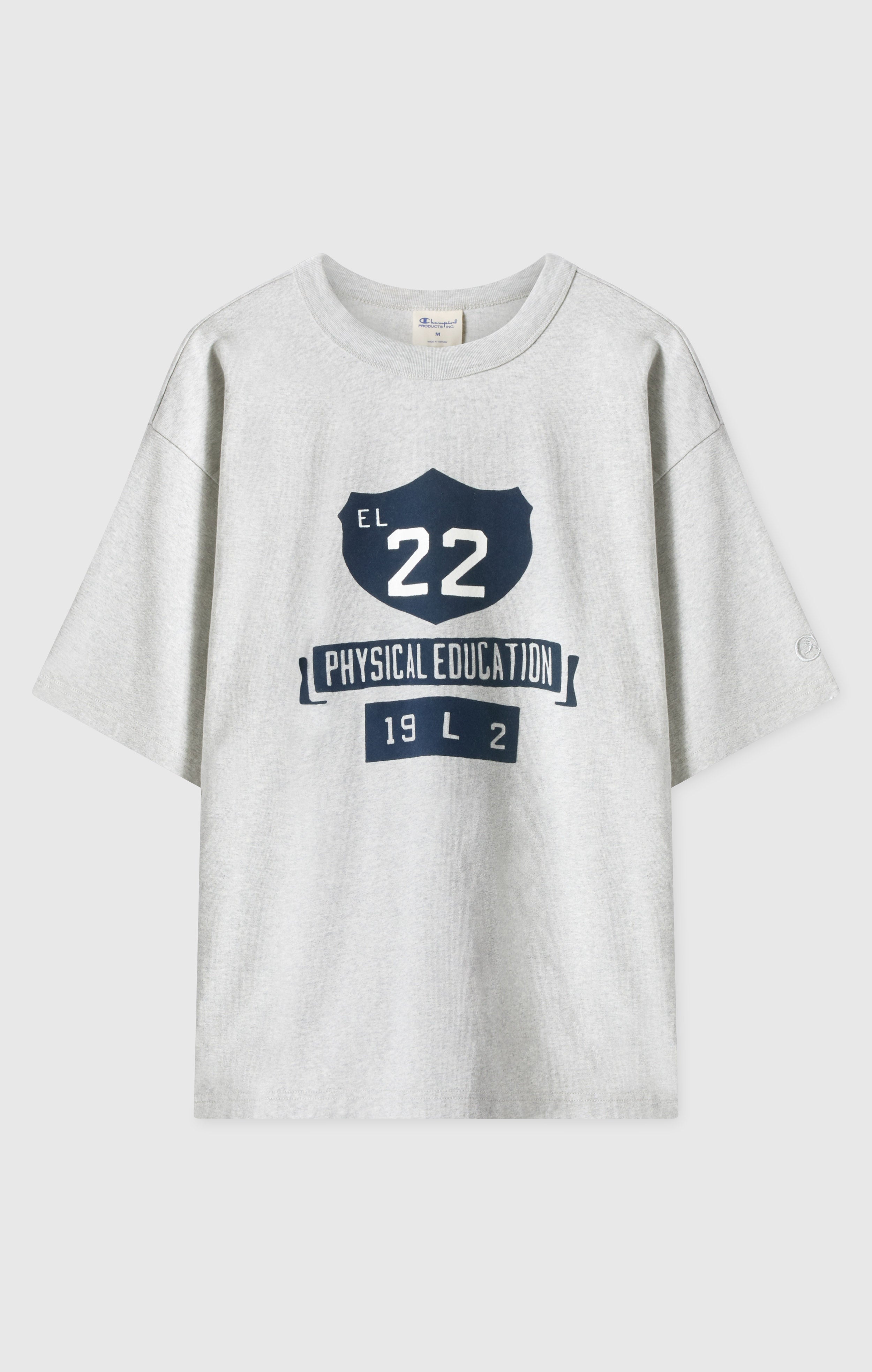 Men’s Collegiate-Inspired Crewneck T-Shirt Time Capsule