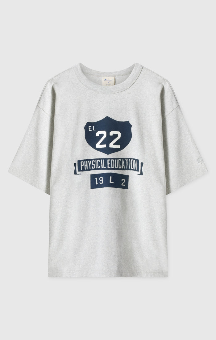 T-Shirt Girocollo Ispirazione Collegiate da Uomo Time Capsule