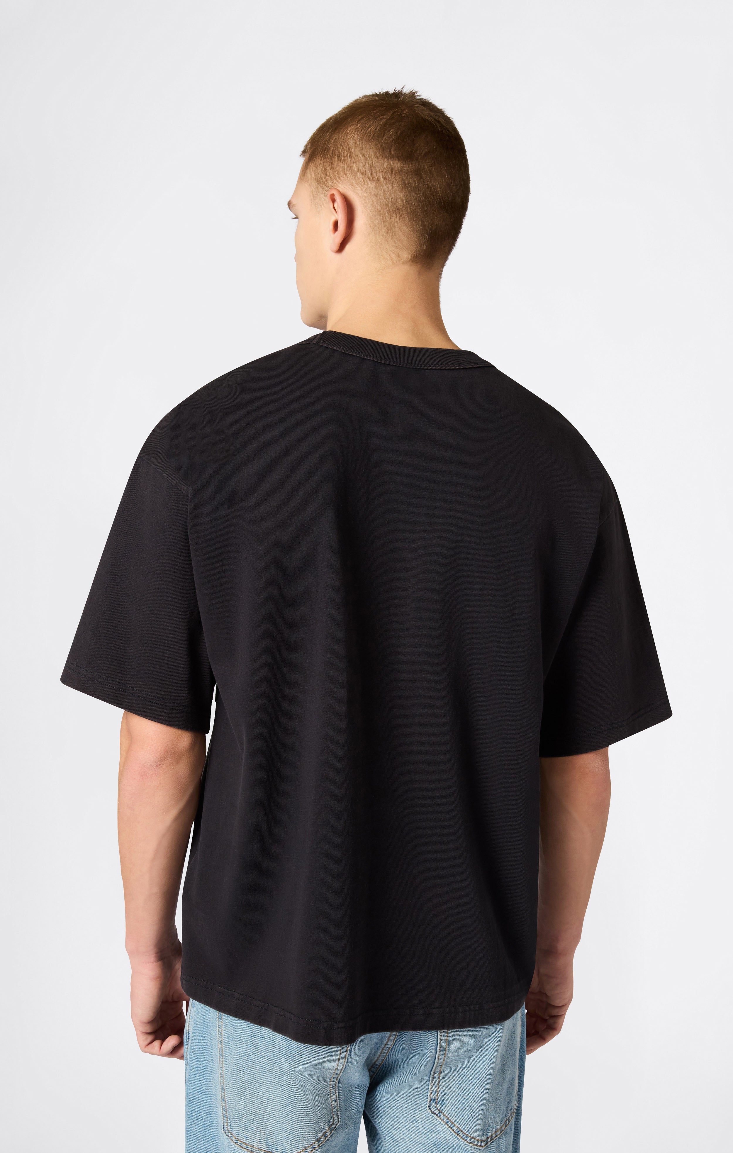 Men’s Collegiate-Inspired Crewneck T-Shirt Time Capsule