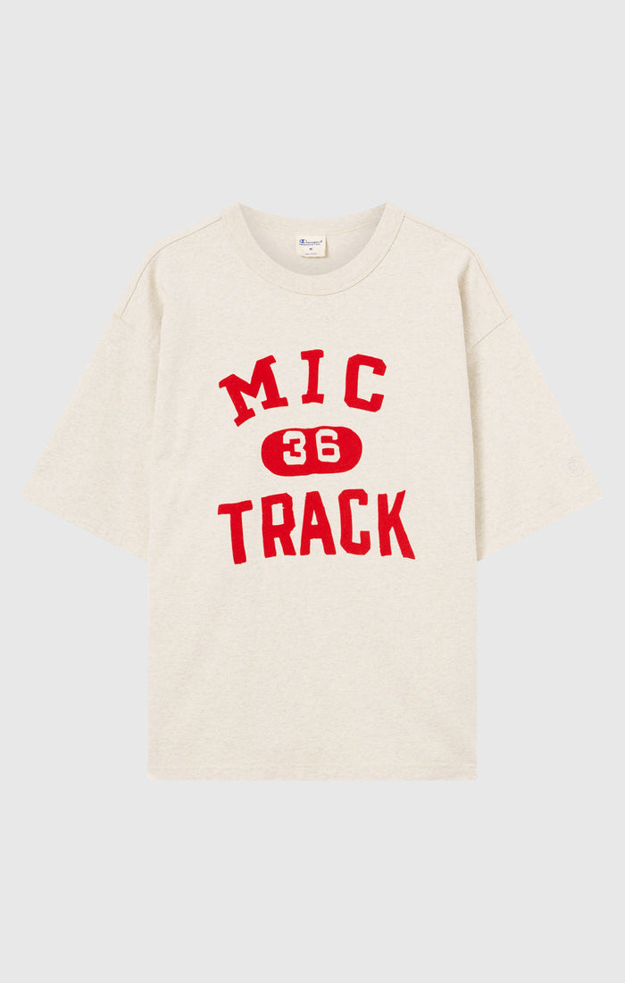T-Shirt Girocollo Ispirazione Collegiate da Uomo Time Capsule