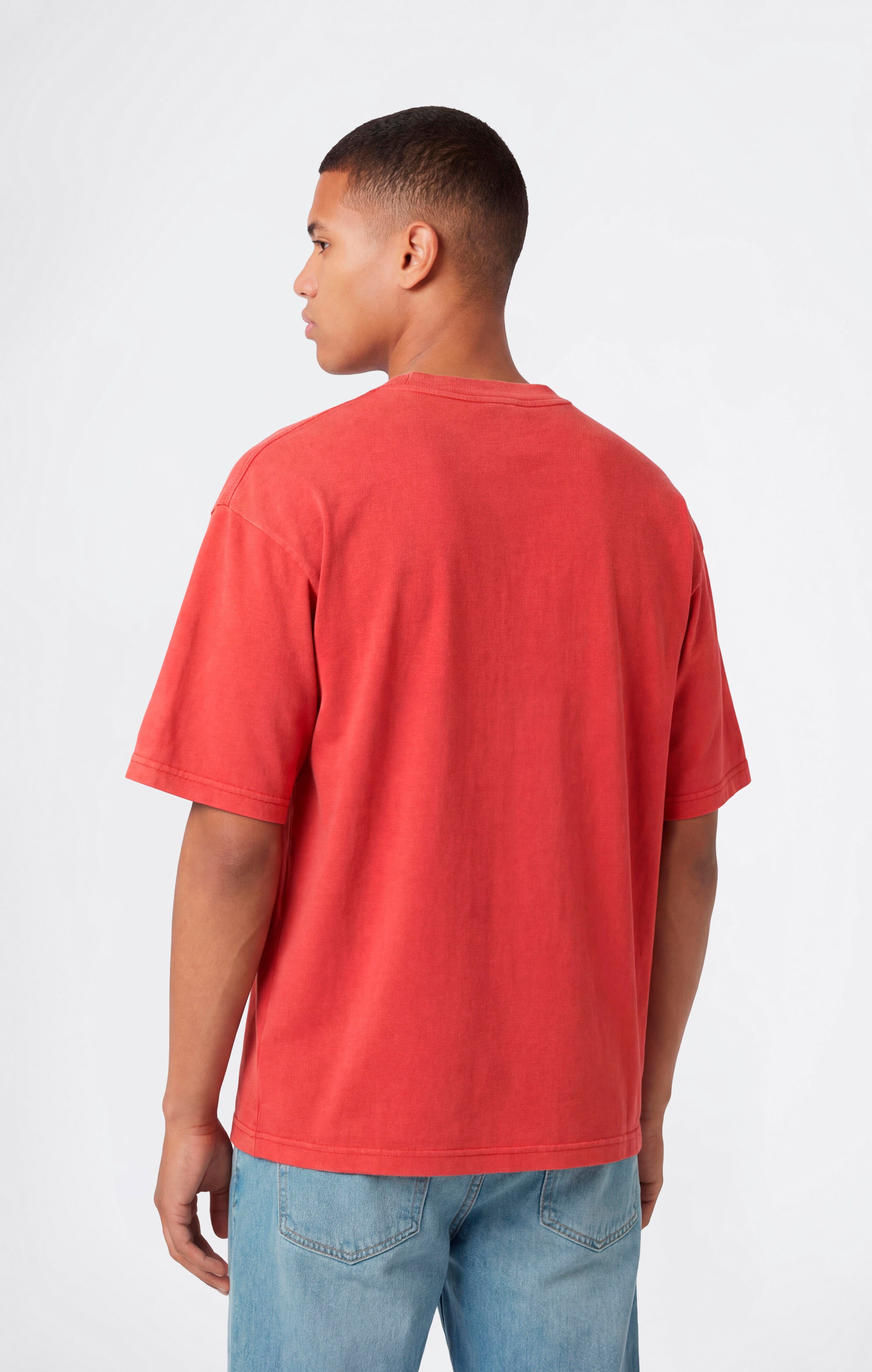 Men’s Collegiate-Inspired Crewneck T-Shirt Time Capsule