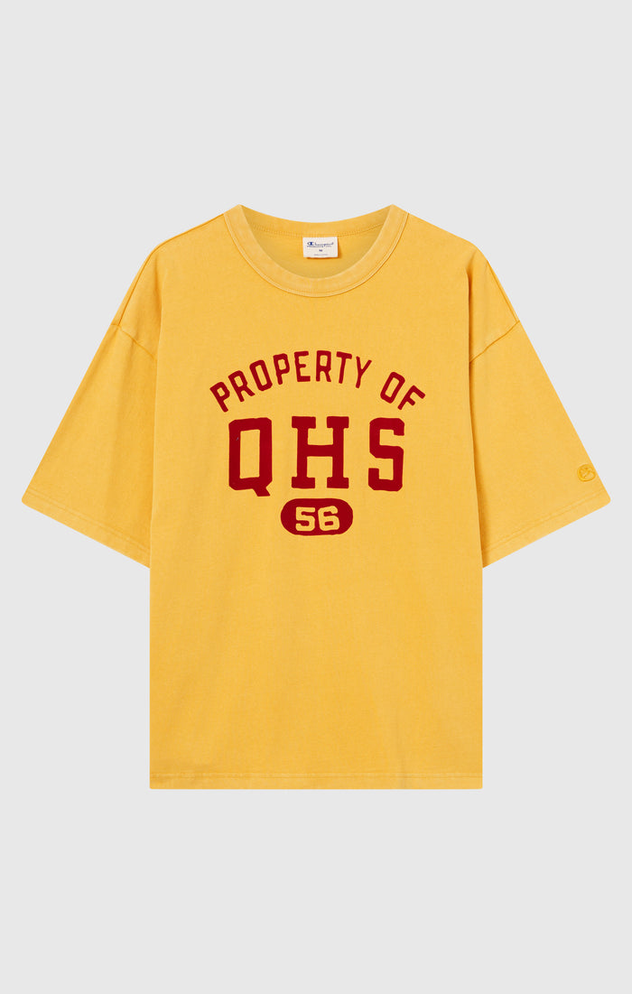 Men’s Collegiate-Inspired Crewneck T-Shirt Time Capsule