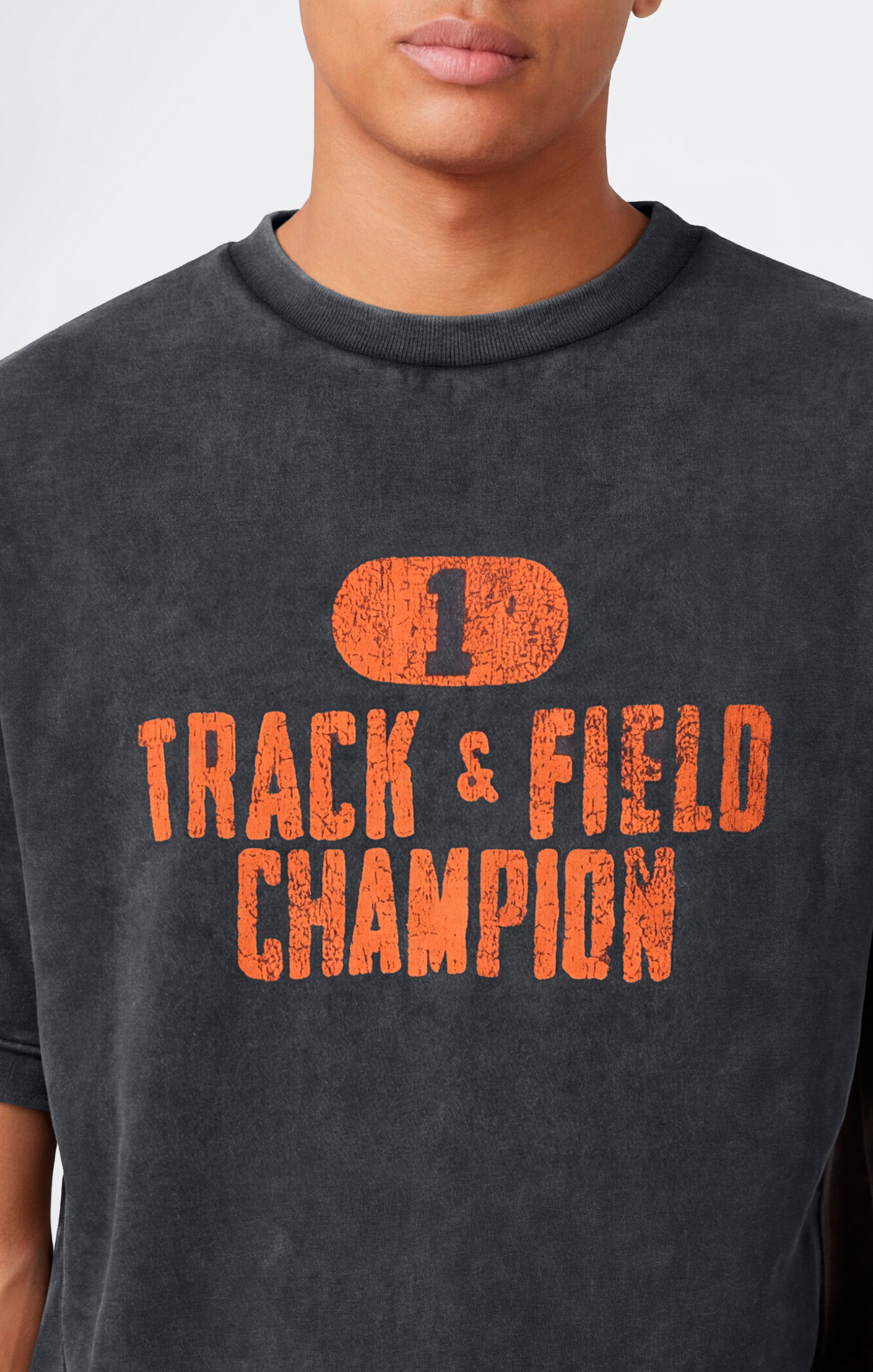 Sudadera Reverse Weave de Manga Corta para Hombre con Interior Afelpado y Estampado