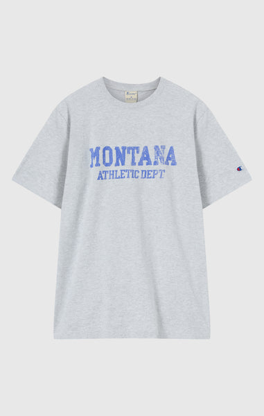 Men’s Heavy Cotton T-Shirt with Reverse Weave Print