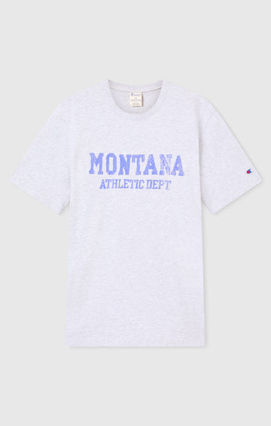 Men’s Heavy Cotton T-Shirt with Reverse Weave Print